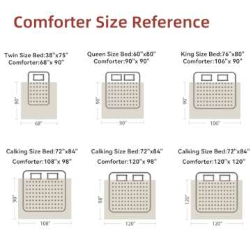 L LOVSOUL Down Alternative Queen Comforter Duvet Insert,All Season Duvet Insert with Corner Tabs,White Comforter Queen Size 90x90Inches