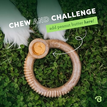 Benebone Ring Durable Chew Toy for Medium Dogs