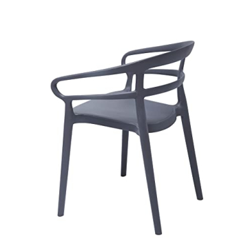 Curved Back Chairs Set of 2 - Stylish, Sturdy Design