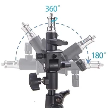 WELLMAKING Light Stand Umbrella Holder with Adjustable Adapter