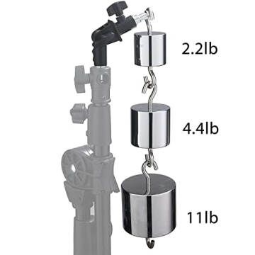 WELLMAKING Light Stand Umbrella Holder with Adjustable Adapter