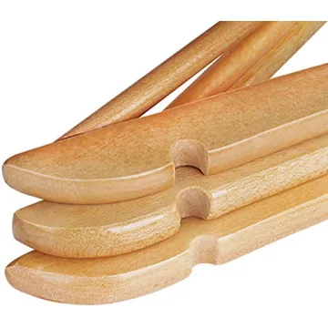 Premium Wooden Hangers for Efficient Clothing Organization