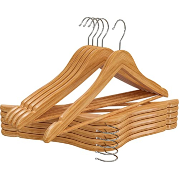 Premium Wooden Hangers for Efficient Clothing Organization