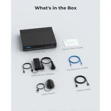 REOLINK 8CH NVR for Reolink PoE Cameras with 2TB HDD