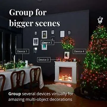 Twinkly 600 LED Light String for Indoor and Outdoor Use