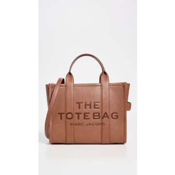 Marc Jacobs The Leather Medium Tote Bag