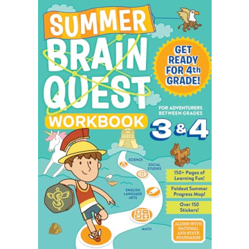 Engaging Summer Brain Quest Book for Kids 3-4