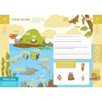 Engaging Summer Brain Quest Book for Kids 3-4