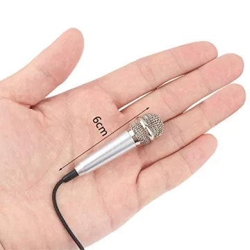 LOCOLO Mini Microphone Set for Karaoke and Recording