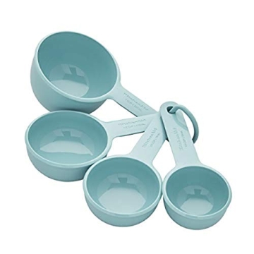 KitchenAid 4-Piece Aqua Sky Measuring Cups Set