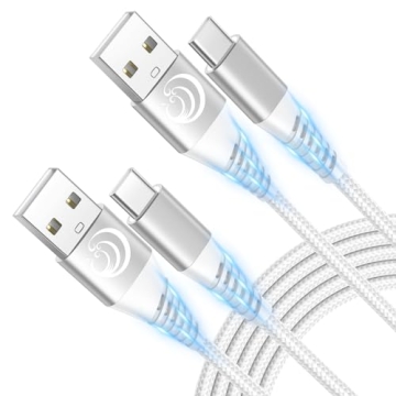 Yosou 10ft USB Type C Charger Cable 2 Pack for Fast Charging