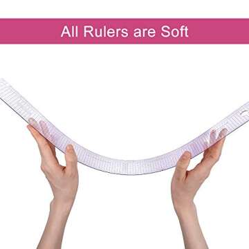 13PCS Sewing Ruler Set for Fashion Design and Tailoring