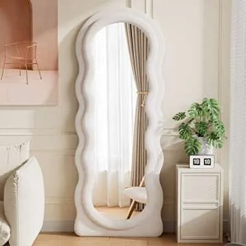 ZMYCZ Stylish Full Length Wavy Mirror in Three Colors