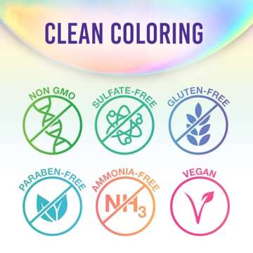 Punky Violet Semi Permanent Conditioning Hair Color | Non-Damaging Hair Dye | Vegan, PPD and Paraben Free | Vibrant Hair Color | Easy To Use | Lasts Up To 35 washes | 3.5oz