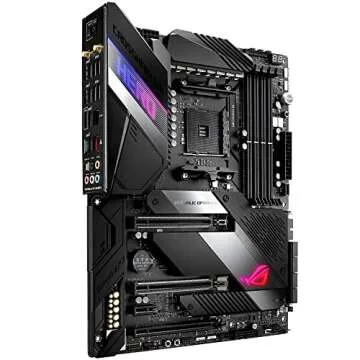ASUS ROG X570 Crosshair VIII Hero (Wi-Fi) ATX Motherboard with PCIe 4.0, on-Board WiFi 6 (802.11Ax),...