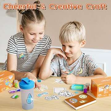 ARTDOT Diamond Art Sticker Kits for Kids, Diamond Art and Crafts Toys Gift for Teen Girls and Boys Ages 6 7 8 9 10 11 12 Year Old