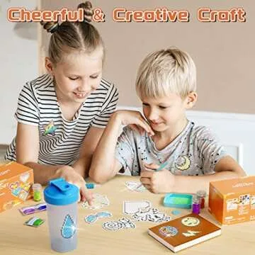ARTDOT Diamond Art Sticker Kits for Kids, Diamond Art and Crafts Toys Gift for Teen Girls and Boys Ages 6 7 8 9 10 11 12 Year Old
