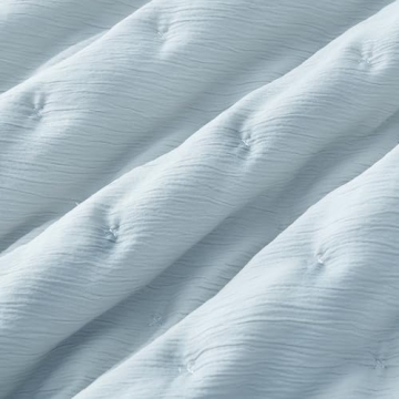 Bedsure Blue Quilt Set - Elegant & Lightweight Comfort