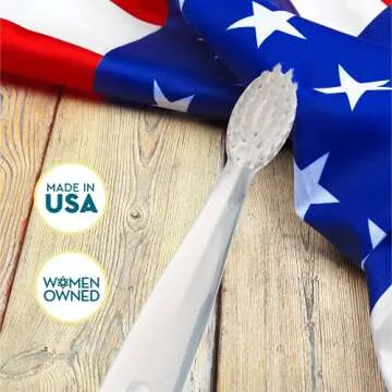 RADIUS Children's Toothbrush Pure Brush Ultra Soft BPA Free ADA Accepted Designed for Delicate Teeth for Kids 6 Months and Up - Clear - Pack of 1