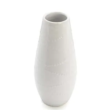 Elegant 12-Inch Ceramic Vase - Stylish Home Decor Piece