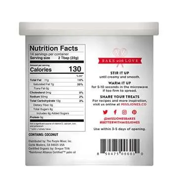 Miss Jones Baking Organic Buttercream Frosting, Perfect for Icing and Decorating, Vegan-Friendly: Rich Fudge Chocolate (Pack of 3)