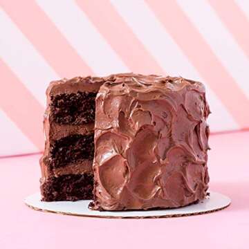 Miss Jones Baking Organic Buttercream Frosting, Perfect for Icing and Decorating, Vegan-Friendly: Rich Fudge Chocolate (Pack of 3)