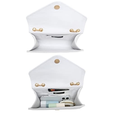 Stylish Dasein Women Small Quilted Bag Clutch Purses