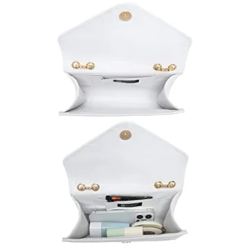 Stylish Dasein Women Small Quilted Bag Clutch Purses