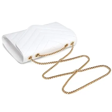 Stylish Dasein Women Small Quilted Bag Clutch Purses