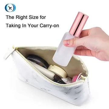 Hydior 2oz Glass Spray Bottles for Perfume and Essential Oils