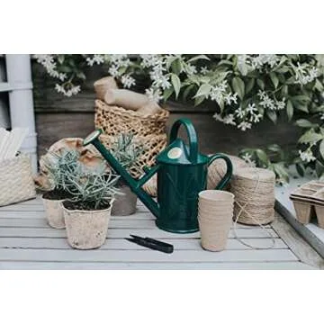 Haws Bartley Burbler Indoor Watering Can - Green & Ergonomic