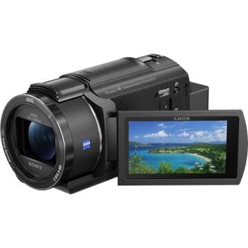 Sony AX43A 4K Handycam® Camcorder – Capture Your World with Cinema Quality