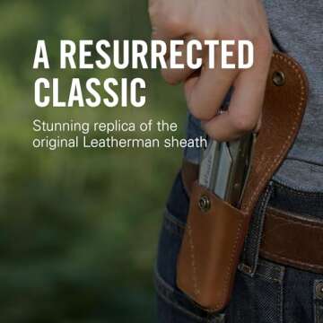 Leatherman Heritage Leather Snap Sheath for Multi-Tools