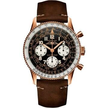 Breitling Navitimer 1959 Rose Gold Mens Watch