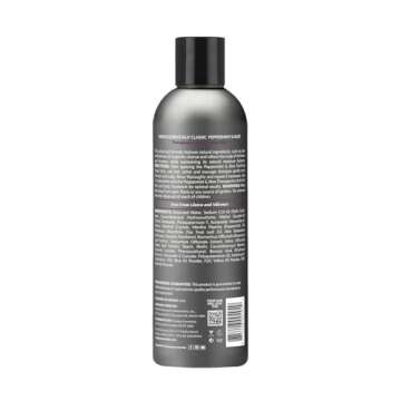 Design Essentials Peppermint & Aloe Therapeutics Anti-Itch Shampoo For Instant Scalp and Dandruff Re...