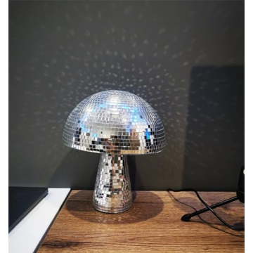 Yeehlmer Mushroom Disco Ball for Party and Home Decor