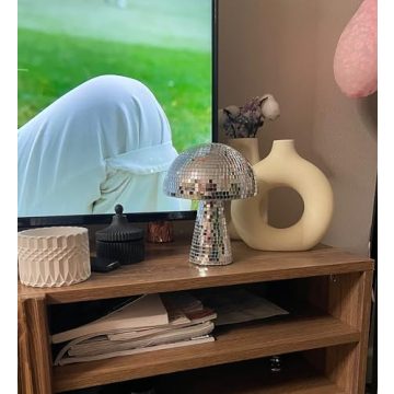 Yeehlmer Mushroom Disco Ball for Party and Home Decor