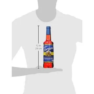 Delicious Torani Sugar Free Strawberry Syrup for All