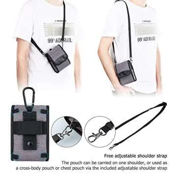 Kiorafoto Compact Camera Pouch for Sony Canon Olympus Ricoh