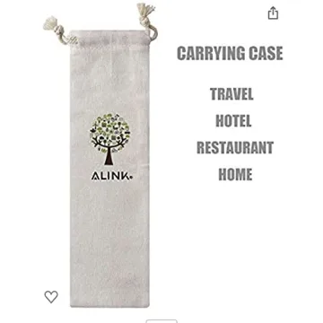 ALINK 8-Pack Stainless Steel Straws for Yeti Tumblers