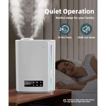 High Performance BREEZOME 6L Ultrasonic Humidifier