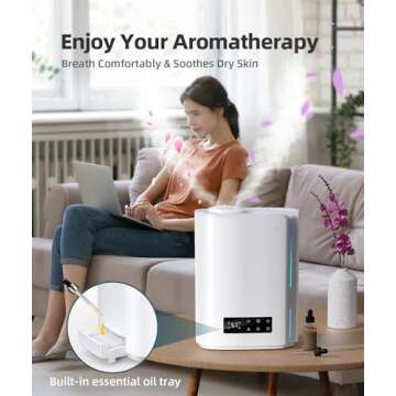 High Performance BREEZOME 6L Ultrasonic Humidifier
