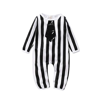 Enchanted Viworld Striped Baby Jumpsuit for Halloween