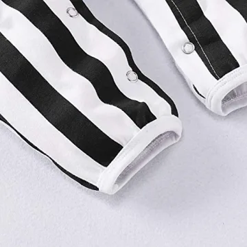 Enchanted Viworld Striped Baby Jumpsuit for Halloween