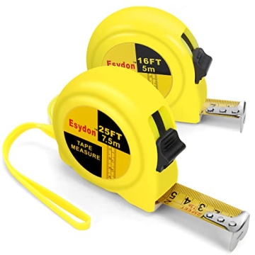 Esydon Measuring Tape Set - 2 Packs for Accurate Measurements