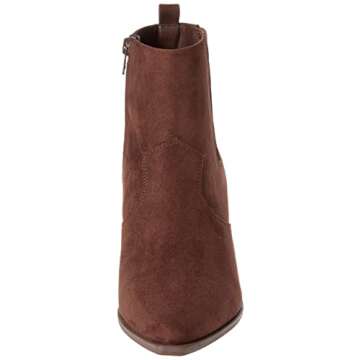 The Drop Women's Sia Pointed Toe Western Ankle Boot: Effortless Style with Comfort