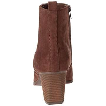 The Drop Women's Sia Pointed Toe Western Ankle Boot - Stylish Comfort