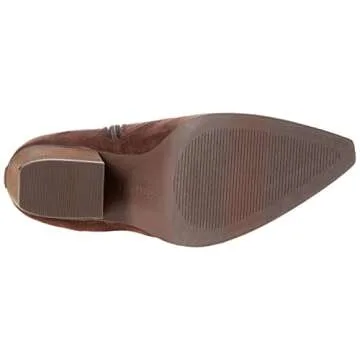 The Drop Women's Sia Pointed Toe Western Ankle Boot - Stylish Comfort