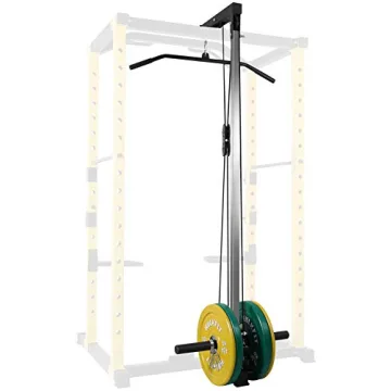 HulkFit Pro Series Power Cage with Lat Pulldown