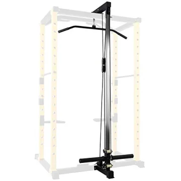 HulkFit Pro Series Power Cage with Lat Pulldown